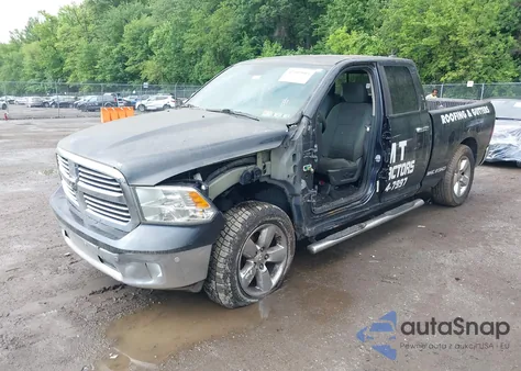 2017 Ram 1500 Big Horn 4X4 6'4 Box from USA, damaged, VIN 1C6RR7GT3HS504796